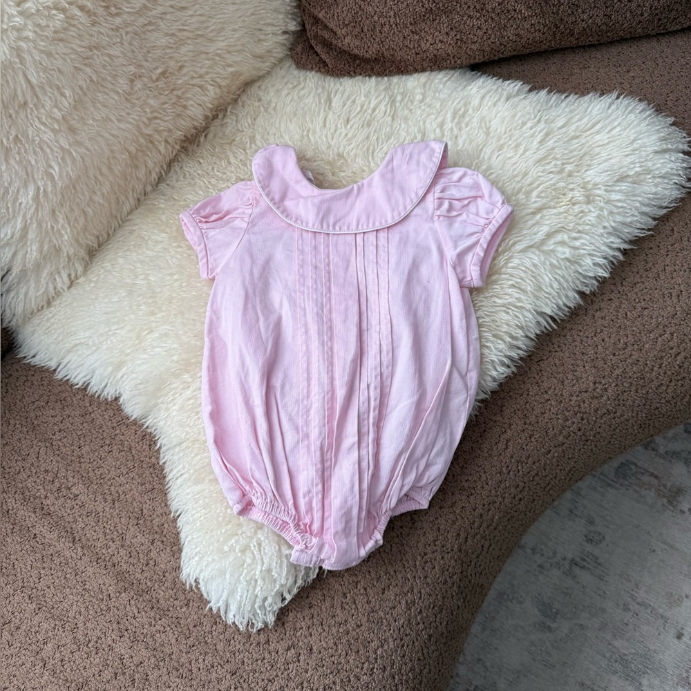 Monday’s Child Pink Bubble Romper
